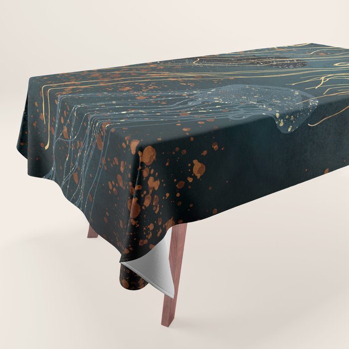Metallic Jellyfish Tablecloth Gallery Image 1