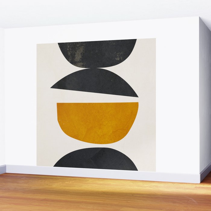 abstract minimal 23 Wall Mural Gallery Image 2