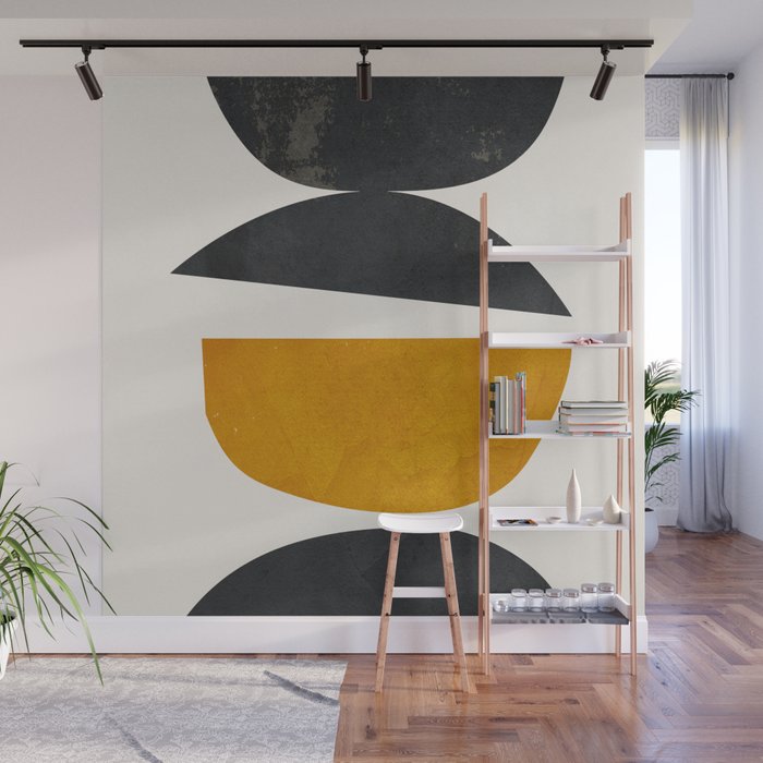 abstract minimal 23 Wall Mural Gallery Image 1