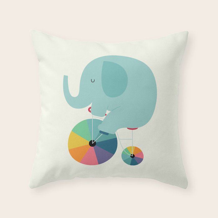 Beautiful Ride Throw Pillow Gallery Image 1