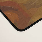 Klimt White Dog with Brown Eyes Desk Mat Gallery Image 4