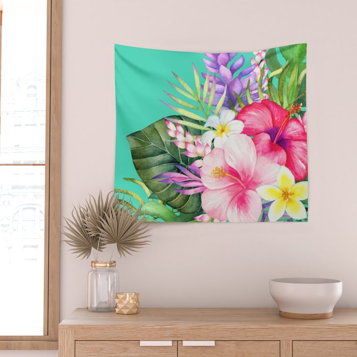 Tropical Vibe Wall Tapestry Gallery Image 2