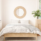 Vancouver White Map Duvet Cover Gallery Image 3