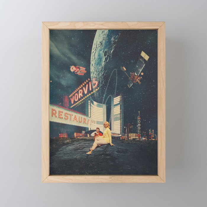 We kept dreaming of our future Mini Art Print Gallery Image 1