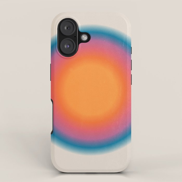 Vintage California Sun: Gradient Edition iPhone Case Gallery Image 1
