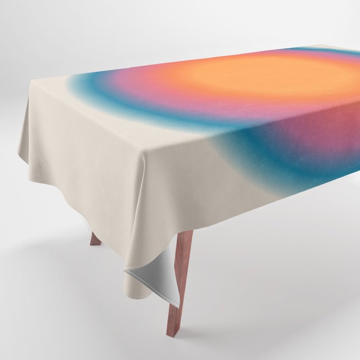 Vintage California Sun: Gradient Edition Tablecloth Gallery Image 1