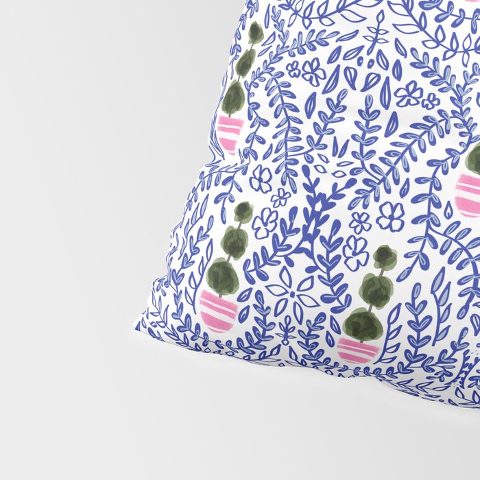 Southern Living - Chinoiserie Pattern Small Pillow Sham Gallery Image 4