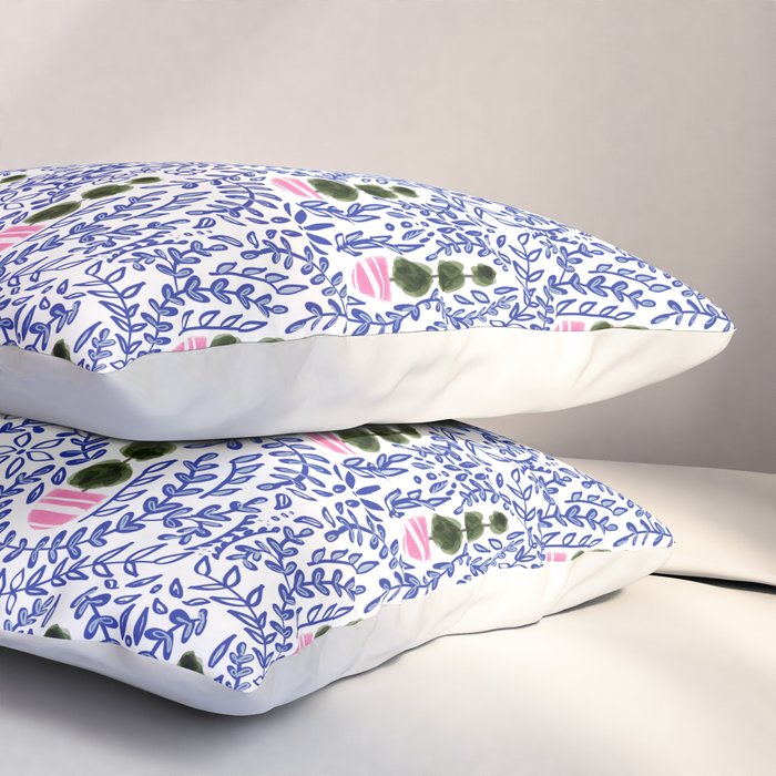 Southern Living - Chinoiserie Pattern Small Pillow Sham Gallery Image 3