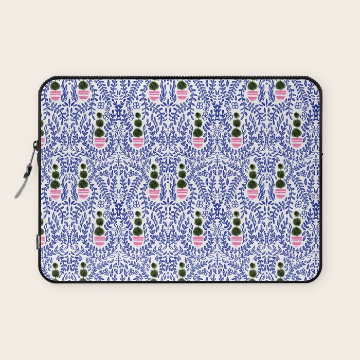 Southern Living - Chinoiserie Pattern Small Laptop Sleeve Gallery Image 1