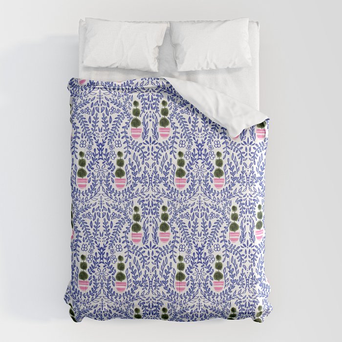 Southern Living - Chinoiserie Pattern Small Comforter Gallery Image 6