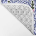 Southern Living - Chinoiserie Pattern Small Bath Mat Gallery Image 2