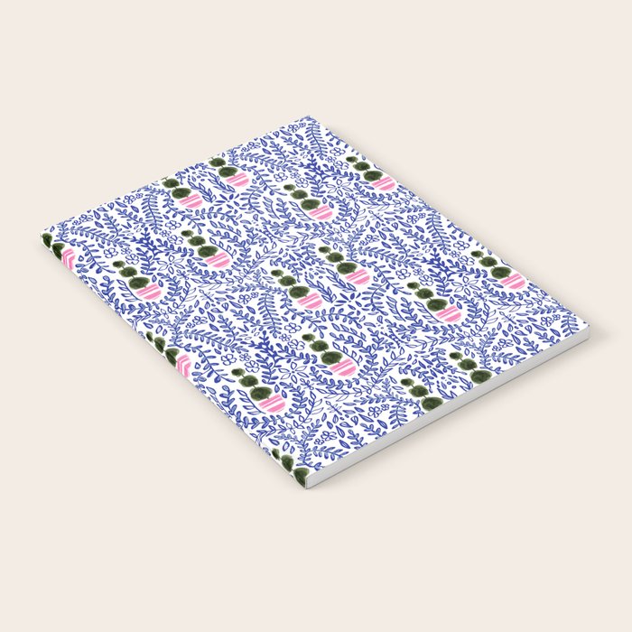 Southern Living - Chinoiserie Pattern Small Notebook Gallery Image 1
