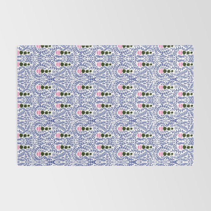 Southern Living - Chinoiserie Pattern Small Rug Gallery Image 2