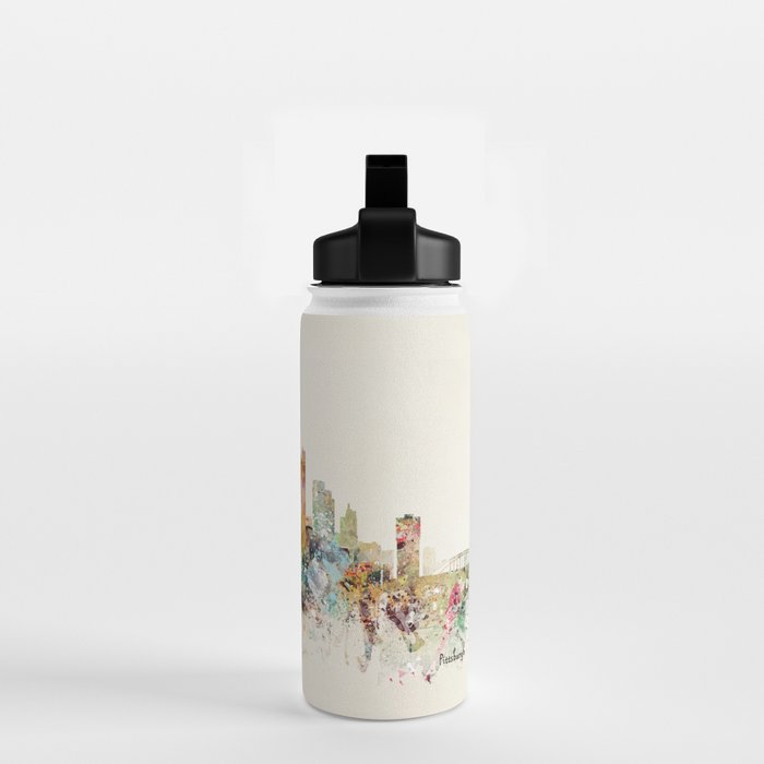 pittsburgh pennsylvania skyline Water Bottle Gallery Image 2
