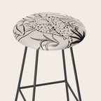 Cheetah Crush lines Stool Gallery Image 2