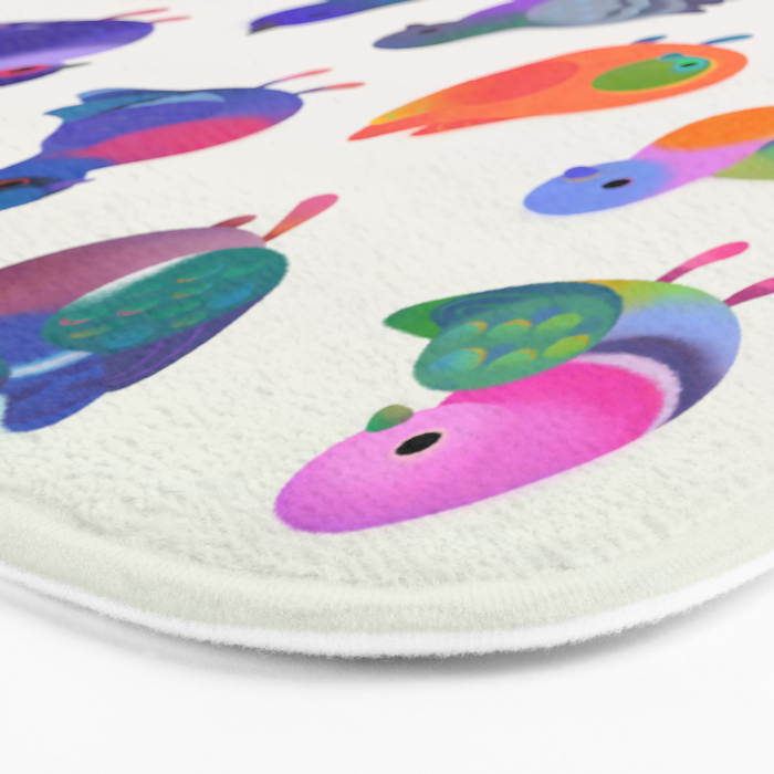 Wild pigeon - light Bath Mat Gallery Image 3