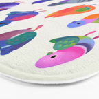 Wild pigeon - light Bath Mat Gallery Image 3
