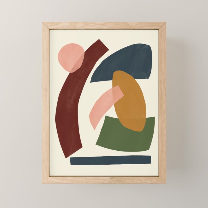 Mid-Century Modern Art # 71 Mini Art Print Gallery Image 1