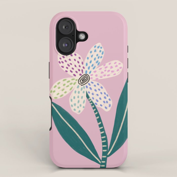 Single Flower iPhone Case Gallery Image 1