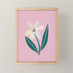Single Flower Mini Art Print Gallery Image 1