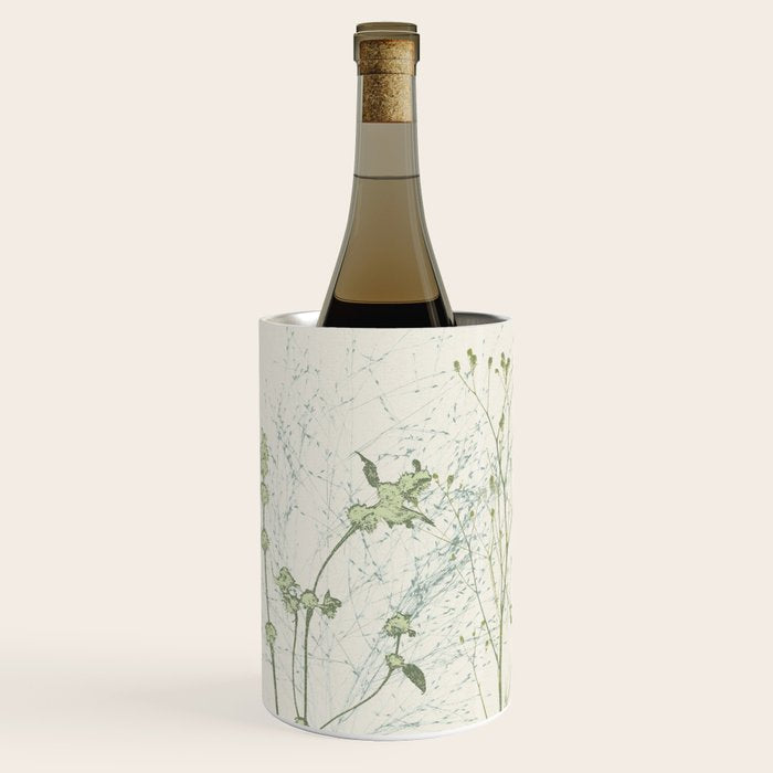 Wild Meadow Plant based calming atmosphere natural green Wine Chiller Gallery Image 2
