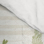Wild Meadow Plant based calming atmosphere natural green Comforter Gallery Image 4