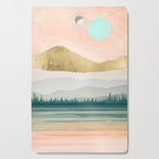 Spring Forest Lake Cutting Board Gallery Image 1