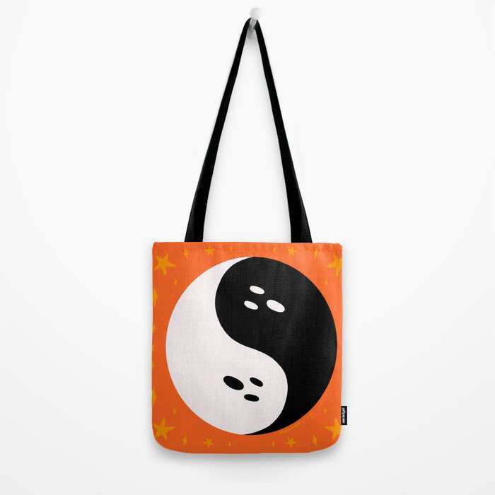 Spooky Yin Yang Tote Bag Gallery Image 2