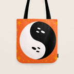 Spooky Yin Yang Tote Bag Gallery Image 1