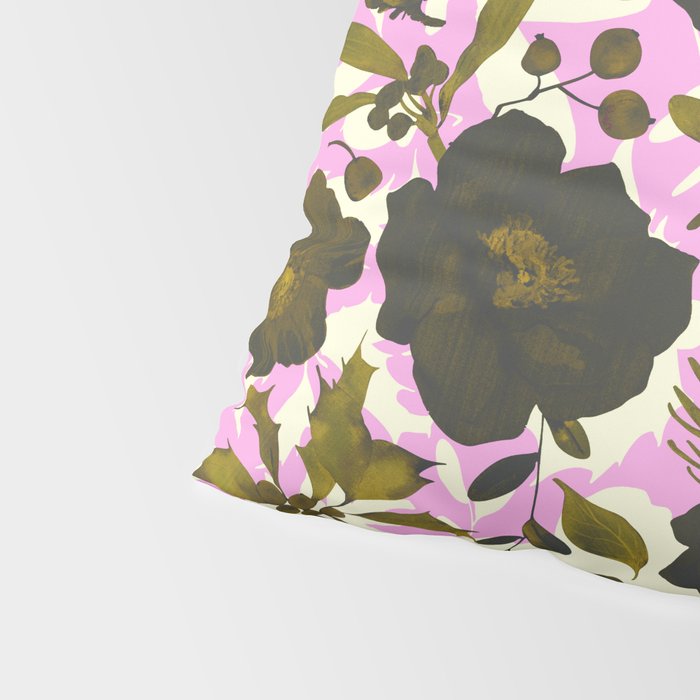 Illuminated garden silhouette Pillow Sham Gallery Image 4