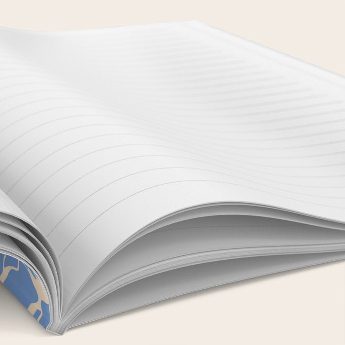 Blue Tropical Leaves Resort  Notebook Gallery Image 2