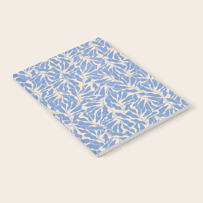 Blue Tropical Leaves Resort  Notebook Gallery Image 1