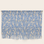 Blue Tropical Leaves Resort  Wall Hanging Gallery Image 1