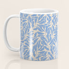 Blue Tropical Leaves Resort  Coffee Mug Gallery Image 3
