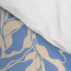 Blue Tropical Leaves Resort  Comforter Gallery Image 4
