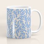 Blue Tropical Leaves Resort  Coffee Mug Gallery Image 1