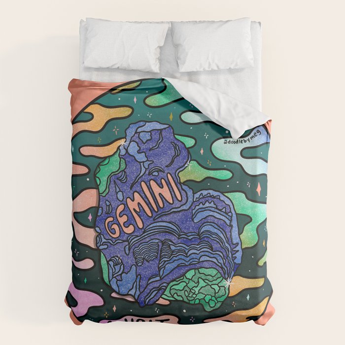 Gemini Crystal Duvet Cover Gallery Image 1