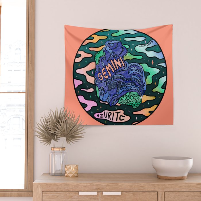 Gemini Crystal Wall Tapestry Gallery Image 2