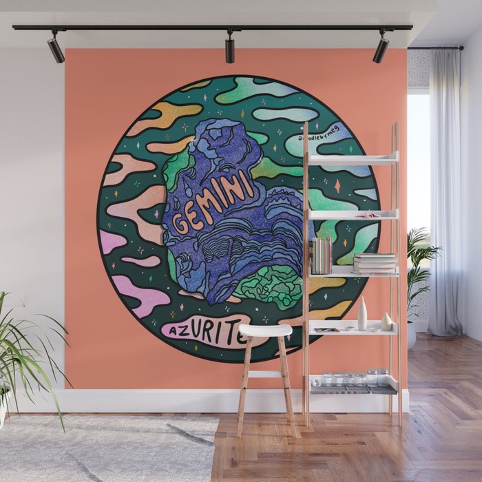 Gemini Crystal Wall Mural Gallery Image 1