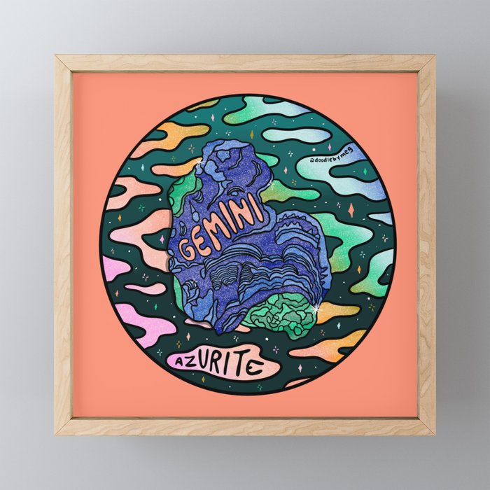 Gemini Crystal Mini Art Print Gallery Image 1