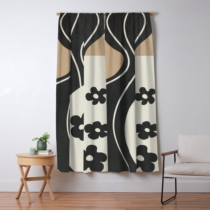 Abstract Elegance 6 Window Curtain Gallery Image 5