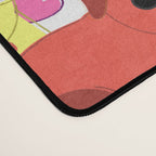 Colored Pugs Pattern - no1 Desk Mat Gallery Image 4