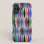 Playful Modern Geometric Shapes iPhone Case Gallery Image 1