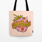 Gemini Strawberry Tote Bag Gallery Image 1