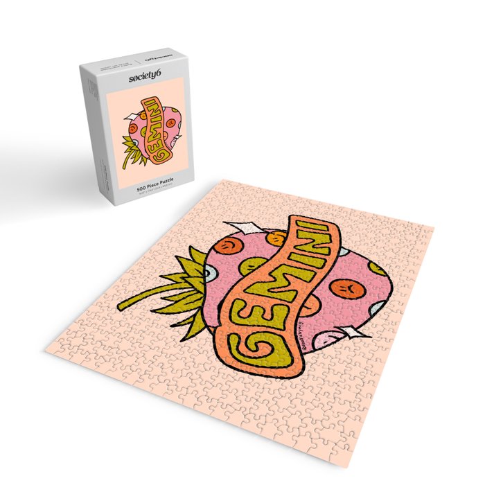 Gemini Strawberry Jigsaw Puzzle Gallery Image 2