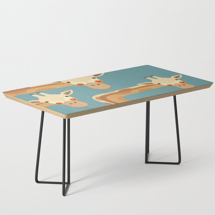 Giraffe, Animal Portrait Coffee Table Gallery Image 1