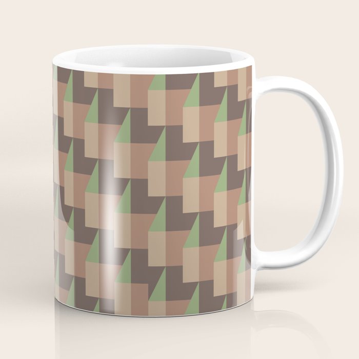VERANDA CYPRUS MOCHA Inspired by PANTONE 17 1230 Mocha Mousse Coffee Mug Gallery Image 1