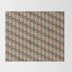 VERANDA CYPRUS MOCHA Inspired by PANTONE 17 1230 Mocha Mousse Throw Blanket Gallery Image 2