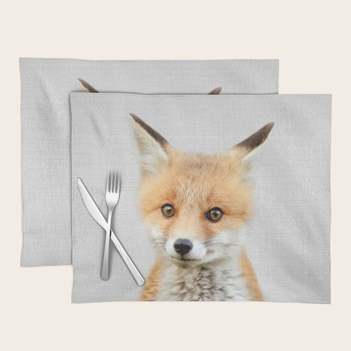 Baby Fox - Colorful Placemat Gallery Image 1
