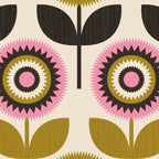 Mid Mod Flowers Coffee Mug Gallery Image 2